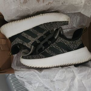 Adidas Black and White Running Shoes